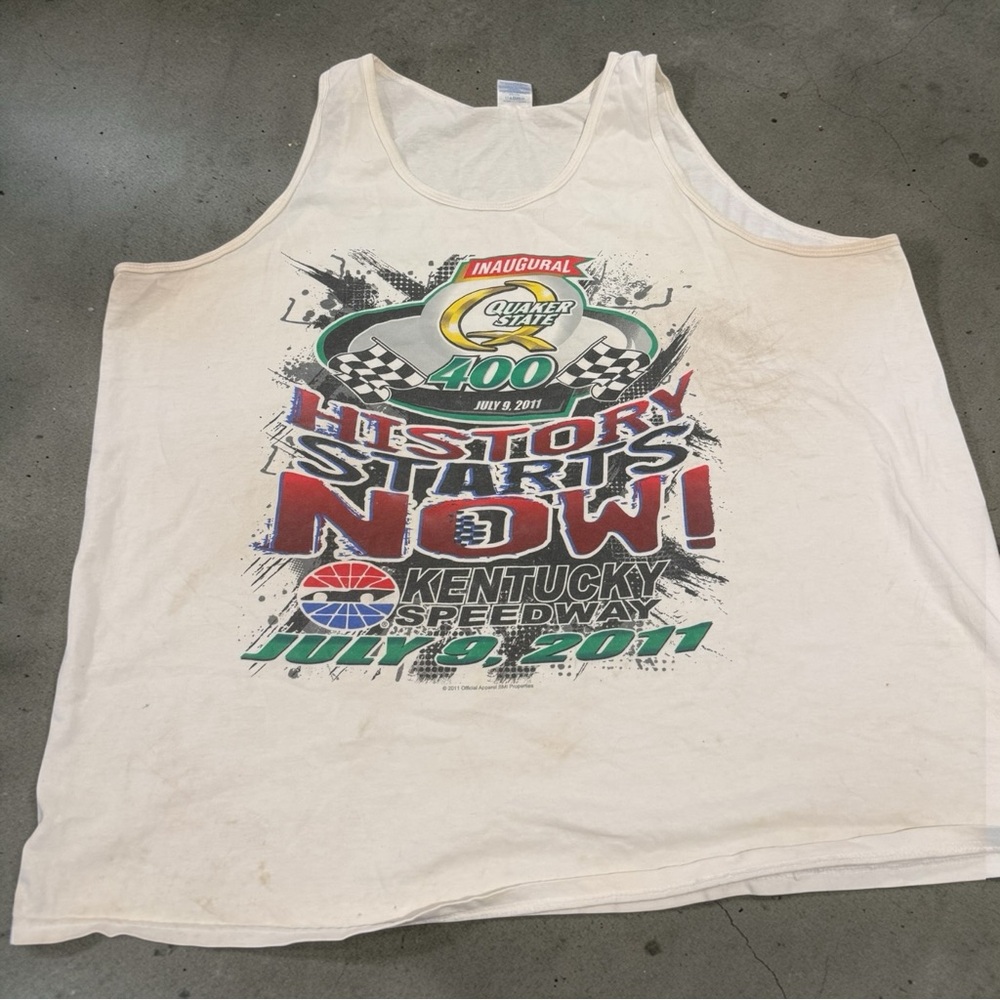 Quaker State 400 2011 Kentucky Speedway NASCAR Tank Top